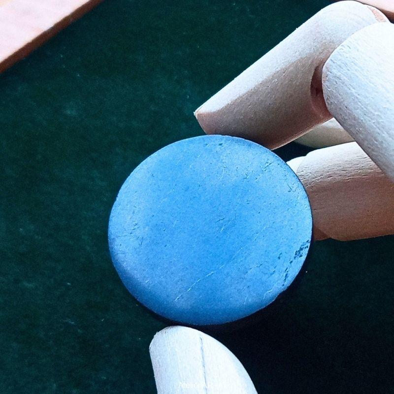 Šungitová destička na notebook se Stromem života (kulatá 3.5 cm)