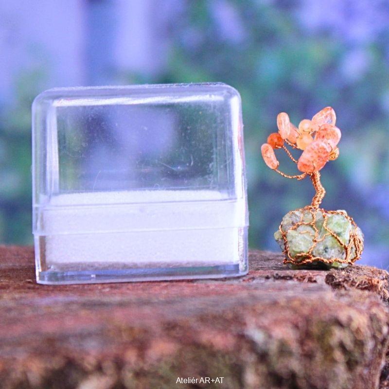 Ohnivý Olivín - radostný Stromeček Štěstí