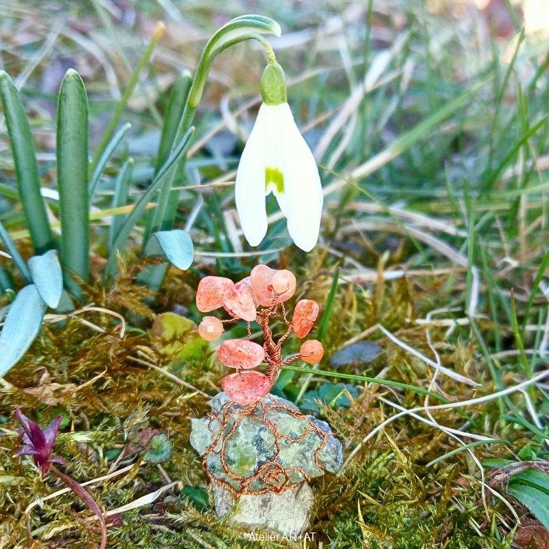 Ohnivý Olivín - radostný Stromeček Štěstí