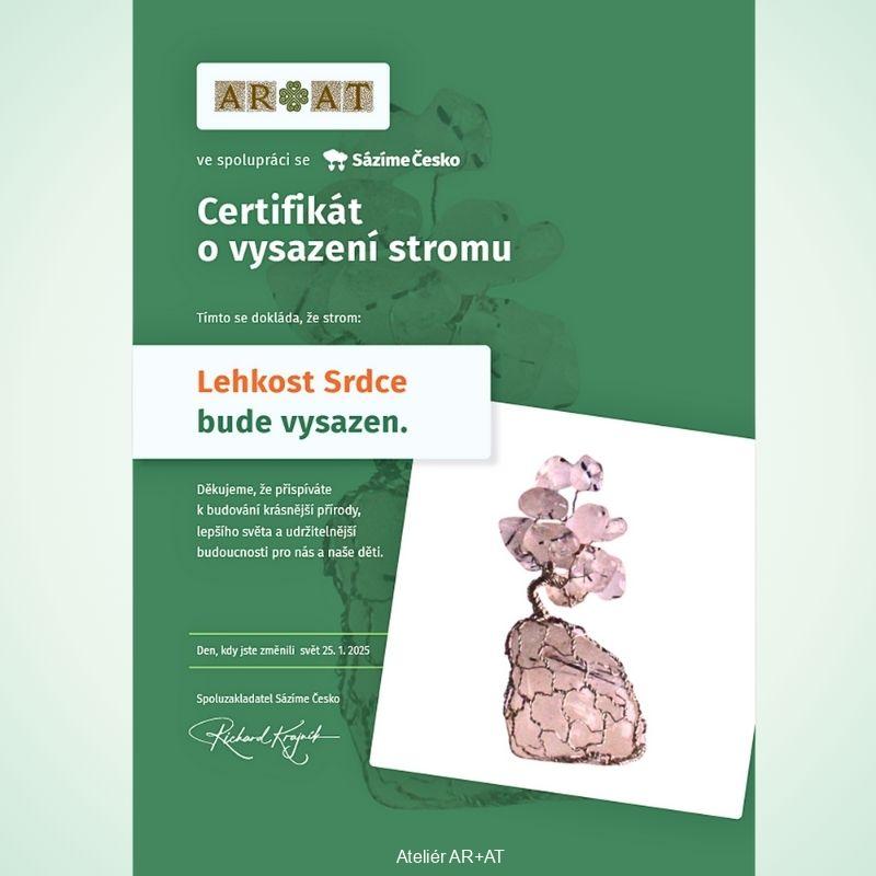 Lehkost Srdce – ochranný Stromeček Štěstí