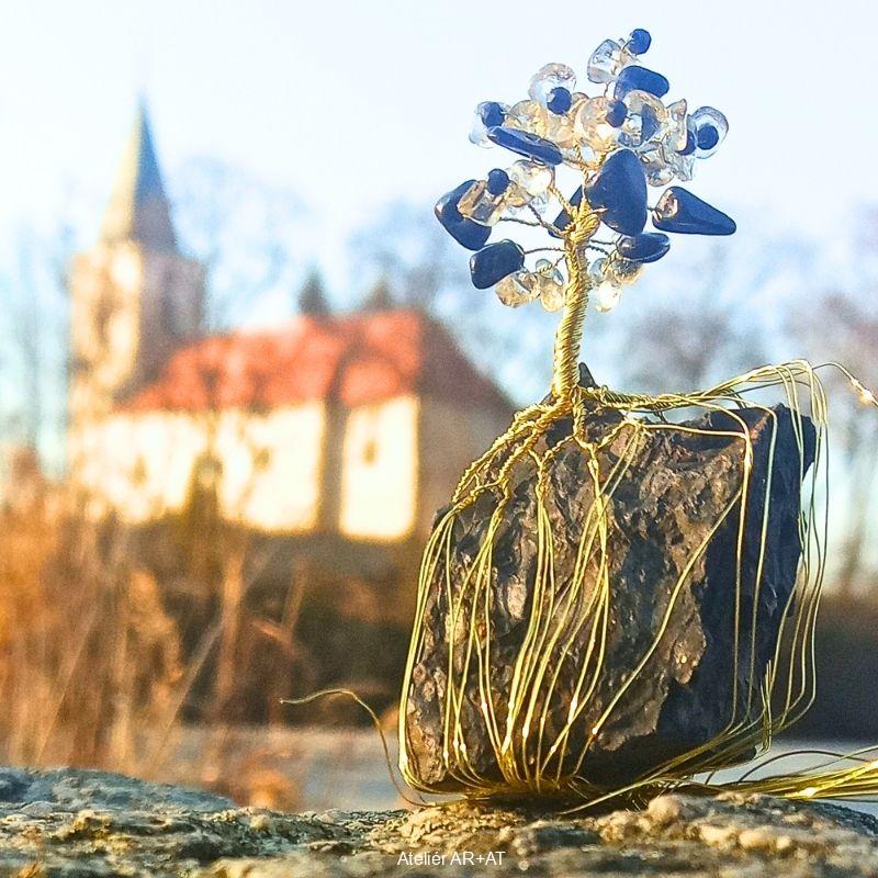 Zlatý Šungit - ochranný Strom Života
