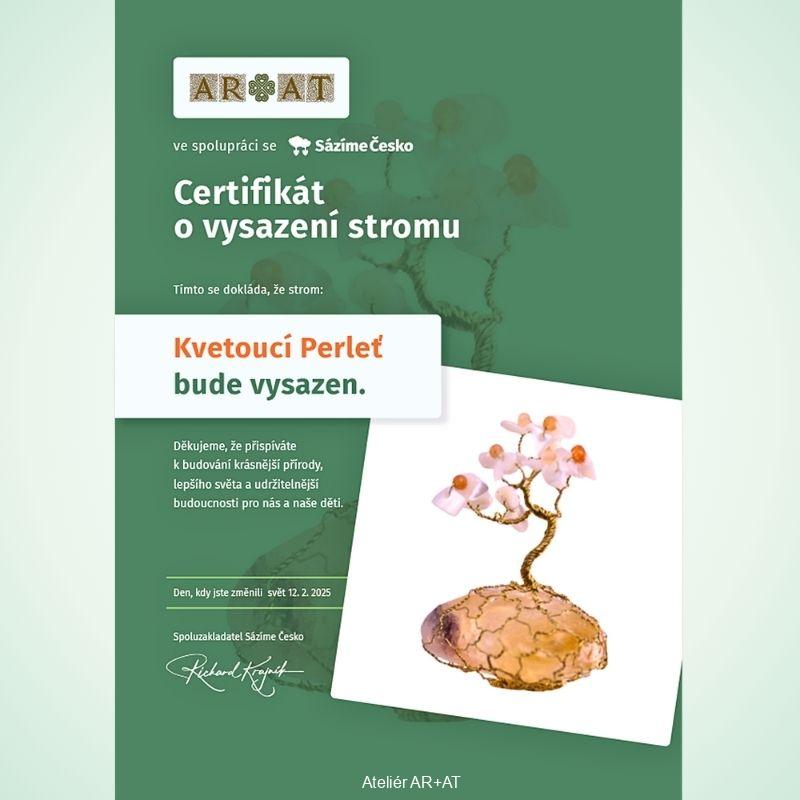 Kvetoucí Perleť - ohnivý Strom Života