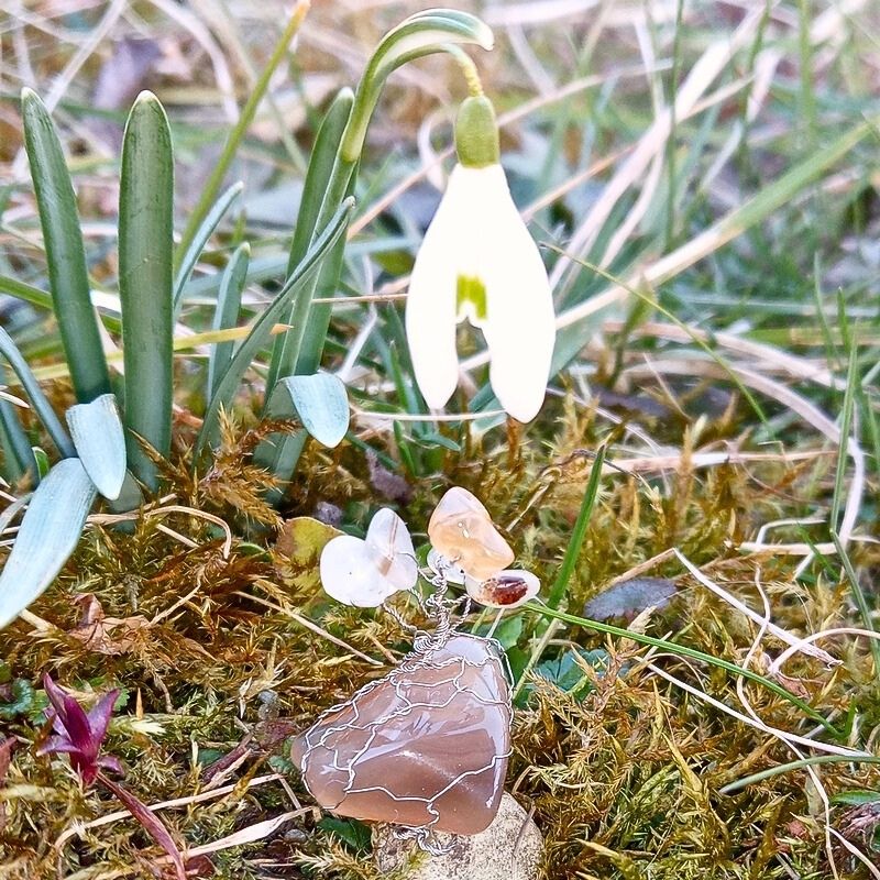 Ručně drátovaný Stromeček Štěstí jménem Čistá Mysl