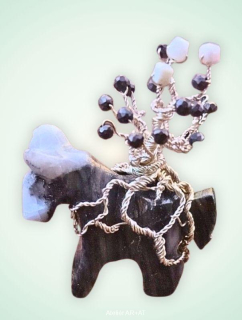 Koník jinJANG - ochranný osobní talisman
